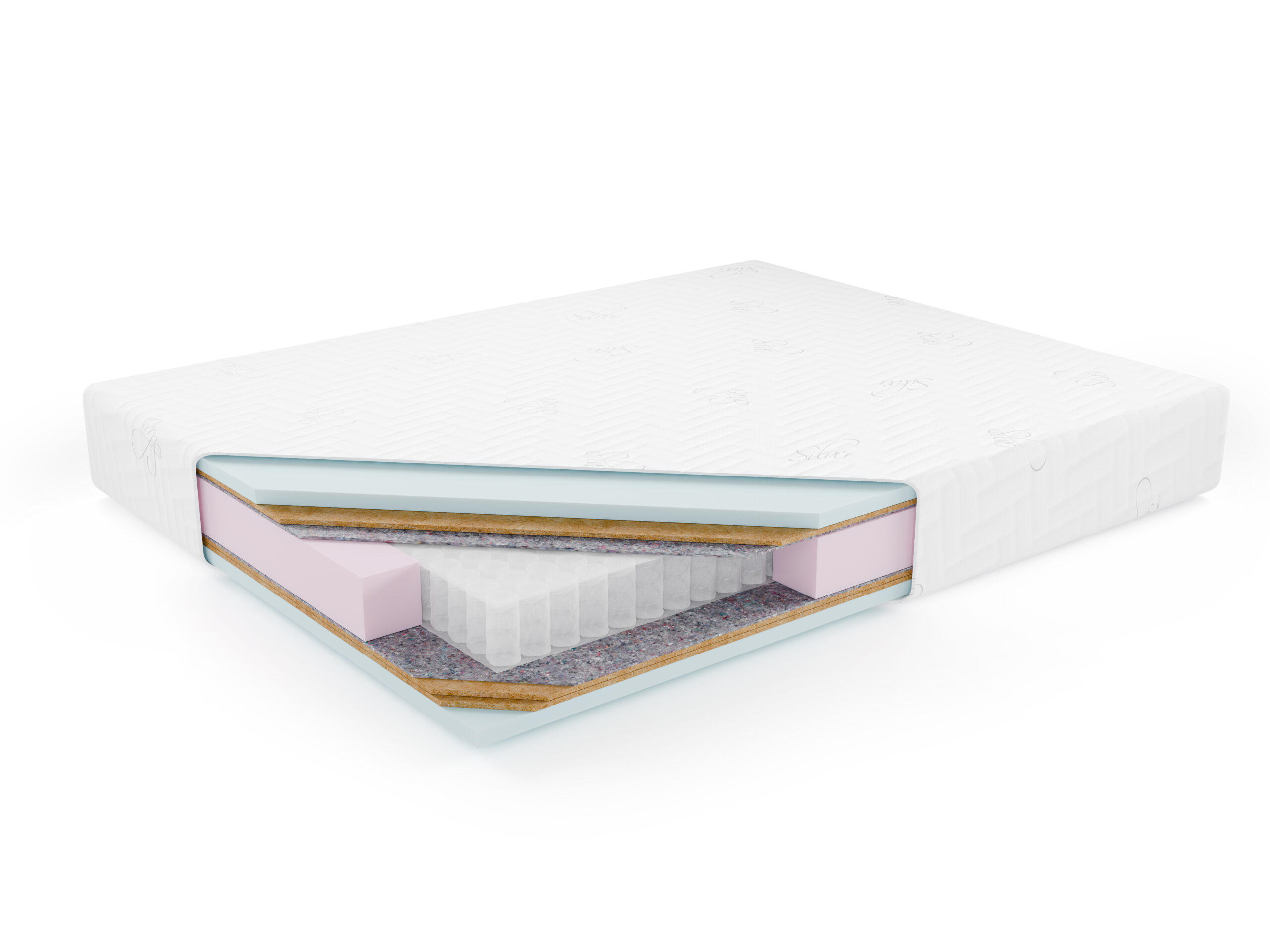 TASCHENMATRATZE Matratze KRETA PREMIUM, 200x200 cm, H3/H4 - Weiß, Textil (200/200cm) - Kaiser Möbel