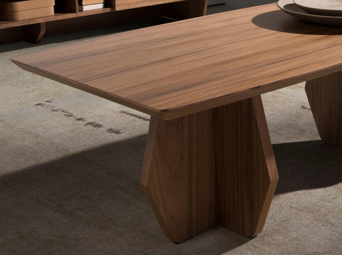COUCHTISCH Walnuss 120/60/40 - Walnussfarben, Holz (60/120/40cm) - ANGEL CERDA