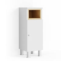 MIDISCHRANK Aquis Weiß 30 x 71.8 cm - Weiß, Holzwerkstoff (30/81.8/30cm) - Vicco