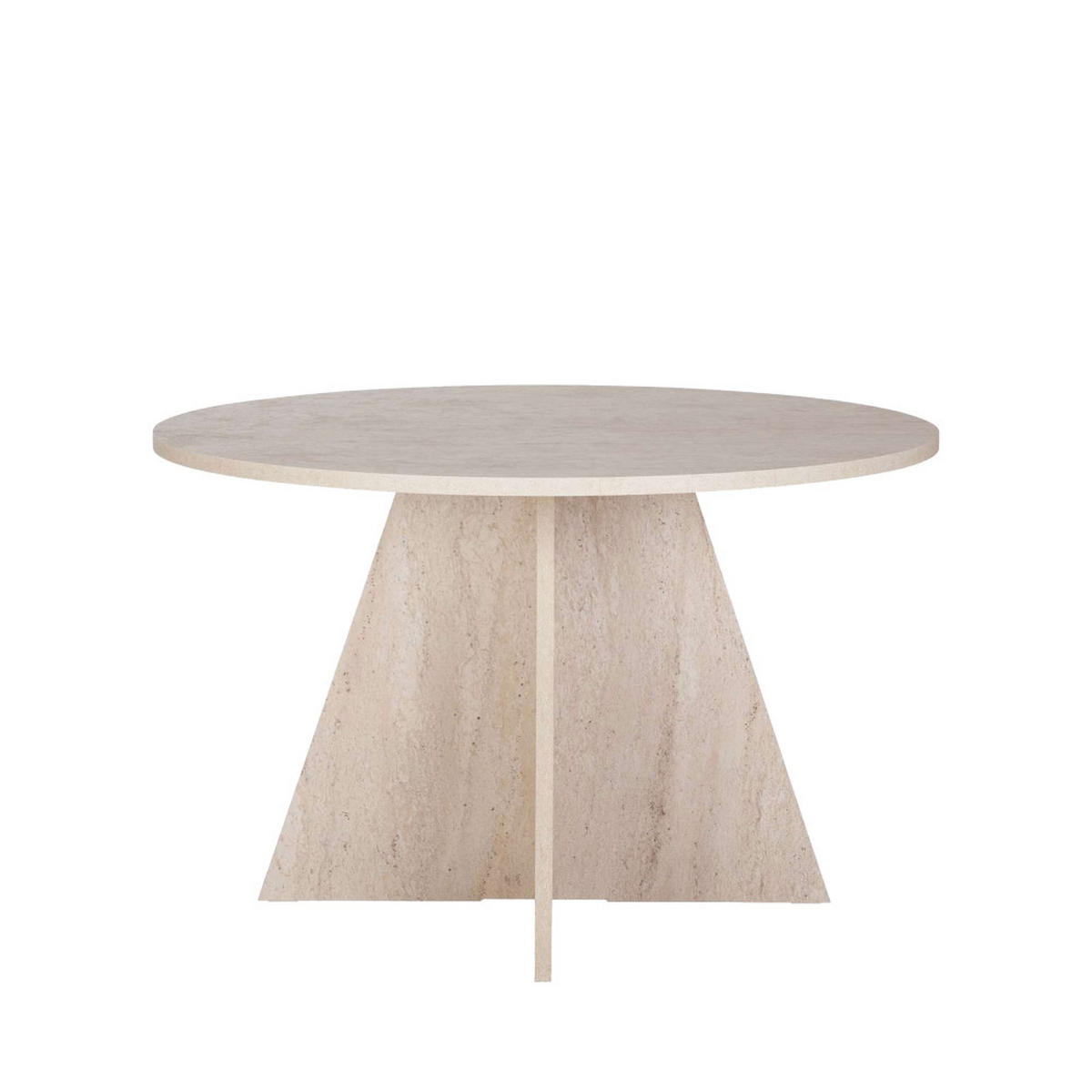 ESSTISCH - Beige - Beige, Holzwerkstoff (120/120/75cm) - Drawer