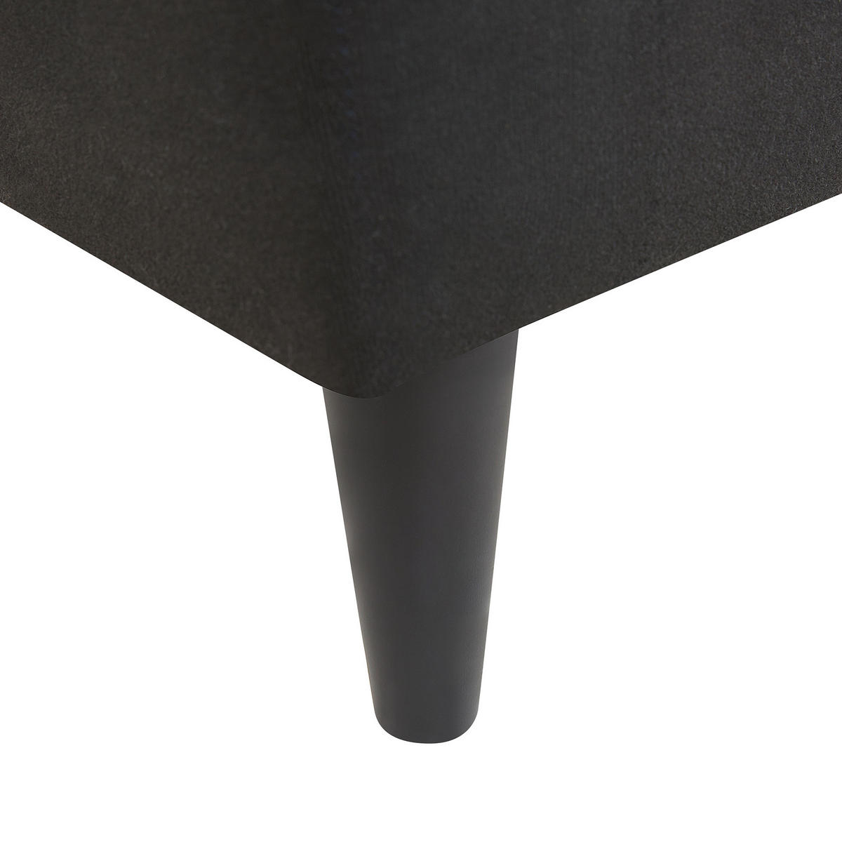 3-SITZER-SOFA Polyester Schwarz Gilja - Schwarz, Textil (212/89/107cm) - Beliani