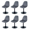 ESSZIMMERSTUHL Grau 6er-Set - Grau, Textil (47/83/43cm) - MCW