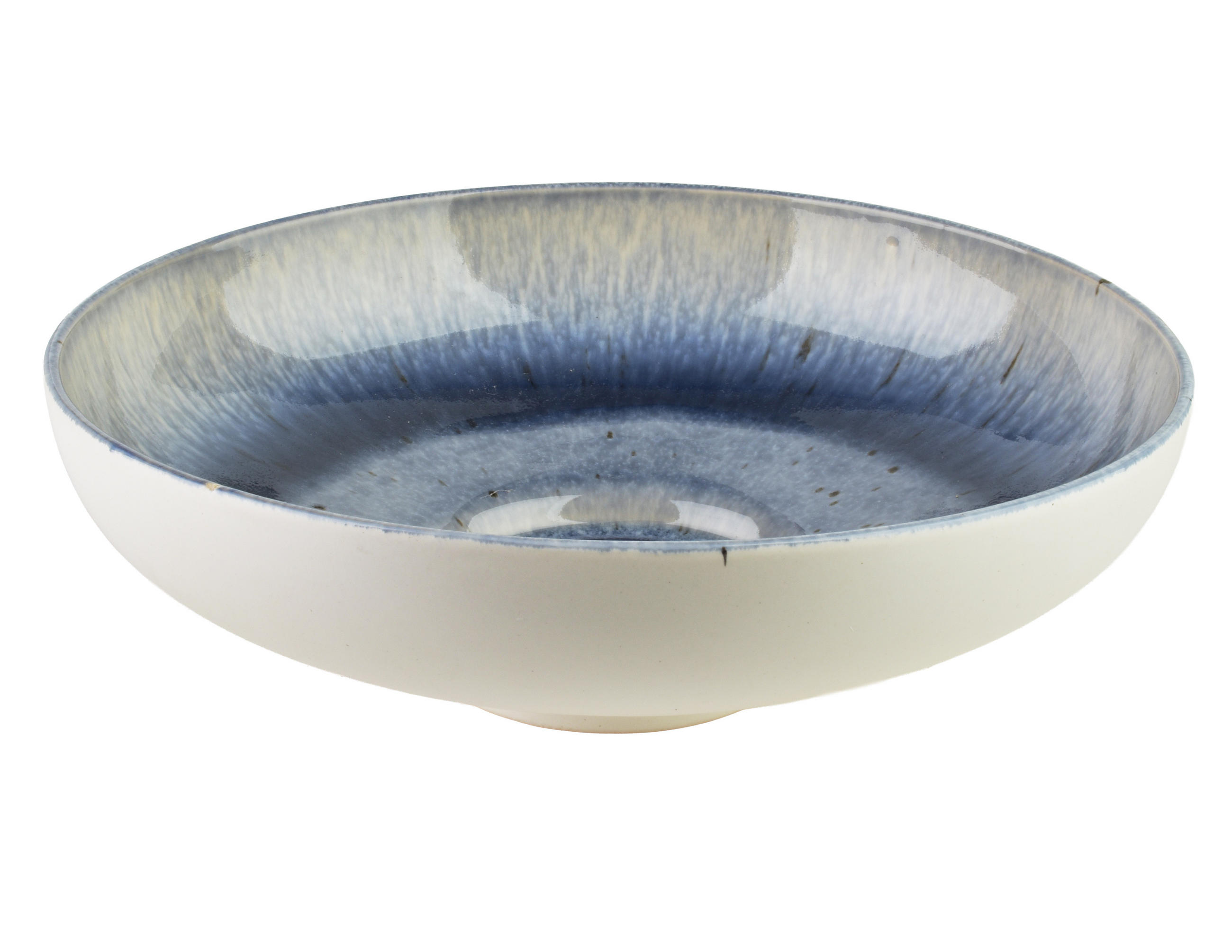 SCHALE Basic Nature Blau 23x23x7 cm Keramik - Blau, Keramik (23/23/7cm) - Mondex