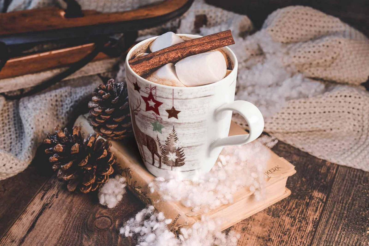 FRÜHSTÜCKS-SET Life Christmas weiß-braun 18er Set - Weiß/Braun, Keramik (1/1/1cm) - Seltmann Weiden