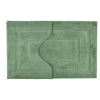 BADTEPPICH Zac Grün 80/50/2 cm Textilien - Grün, Textil (50/80cm) - Mondex