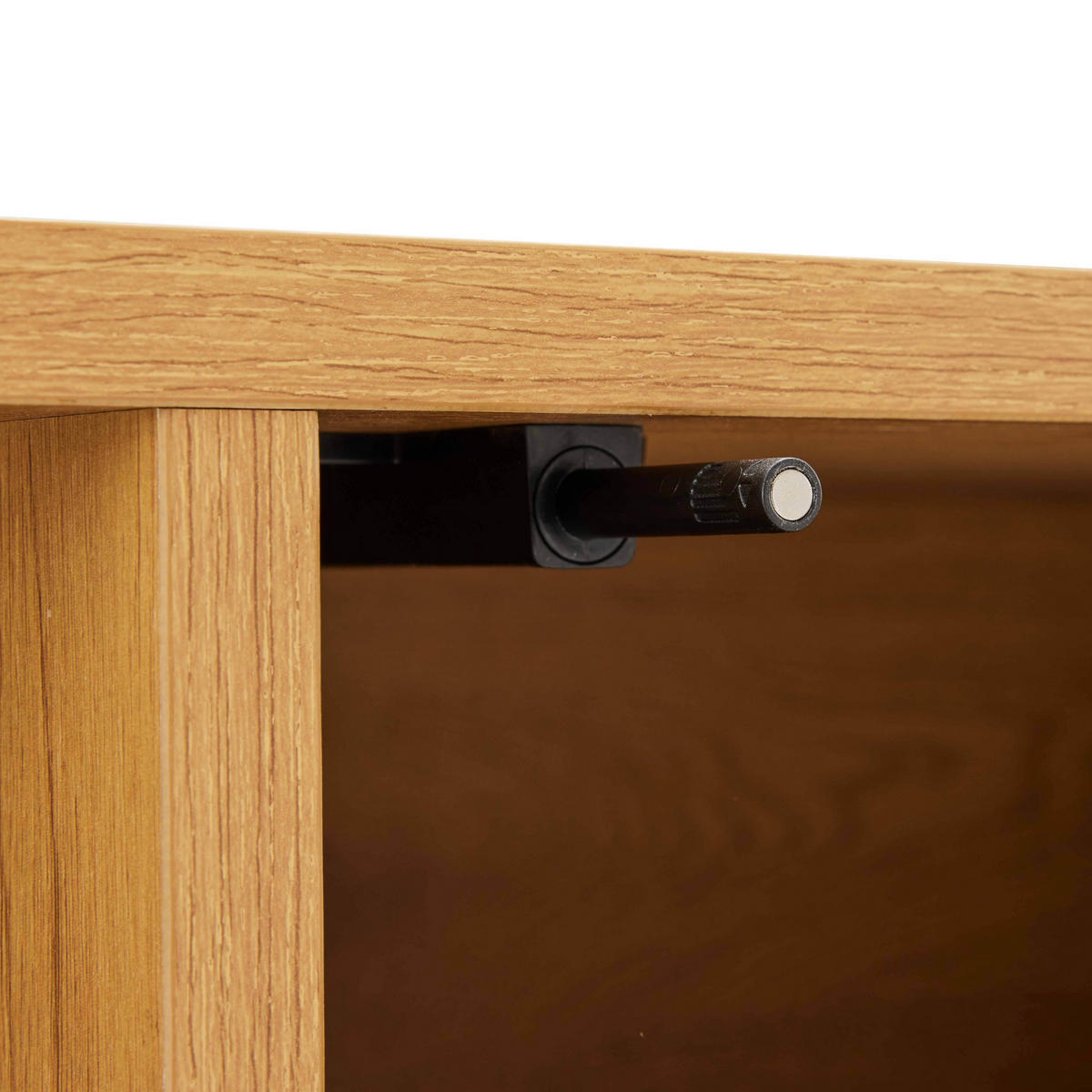 TV-MÖBEL, helles Holz - Braun, Holz (160/43/40cm) - Oviala