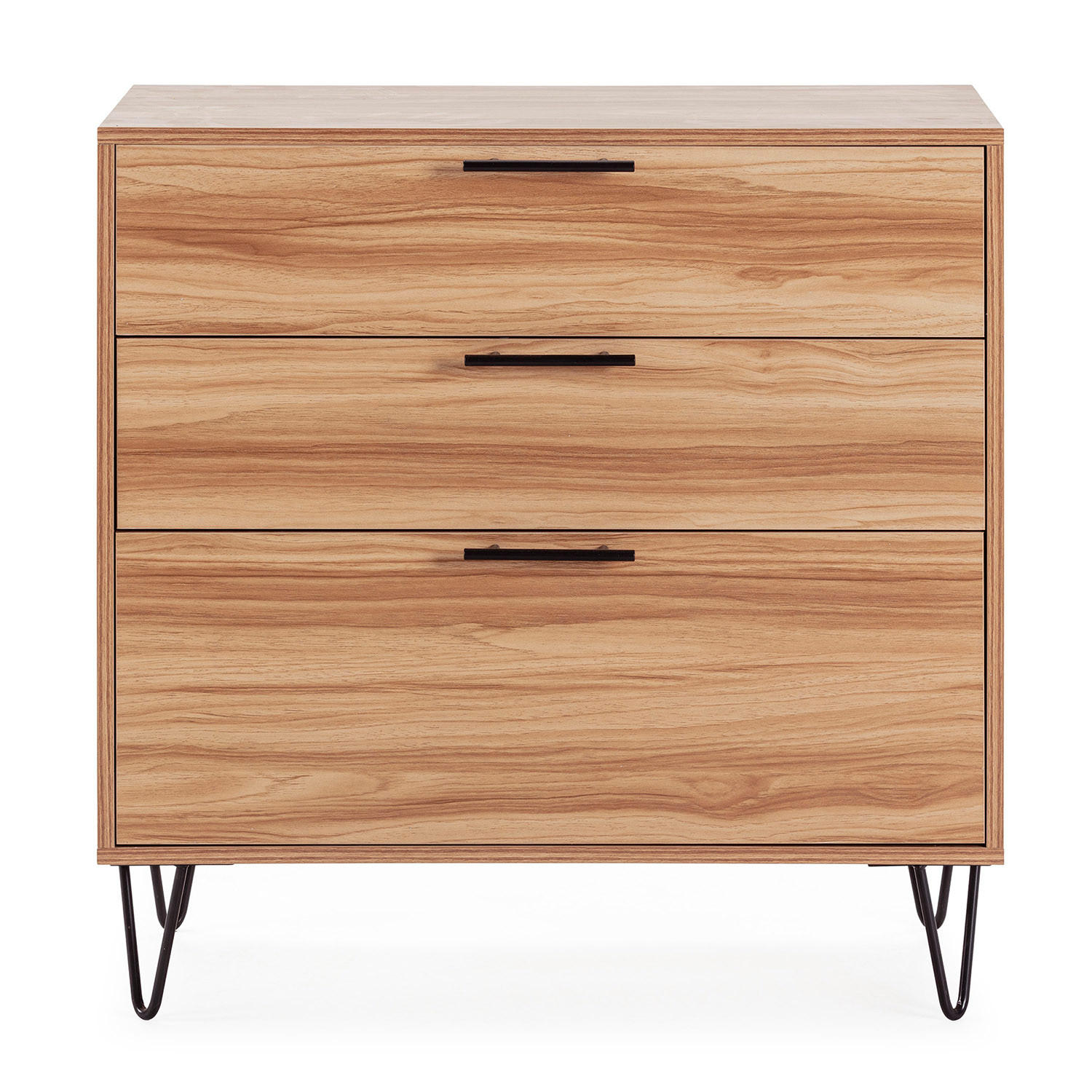 KOMMODE 80/80/40 Lluvia Eiche - Honigeiche, Holzwerkstoff (80/80/40cm)