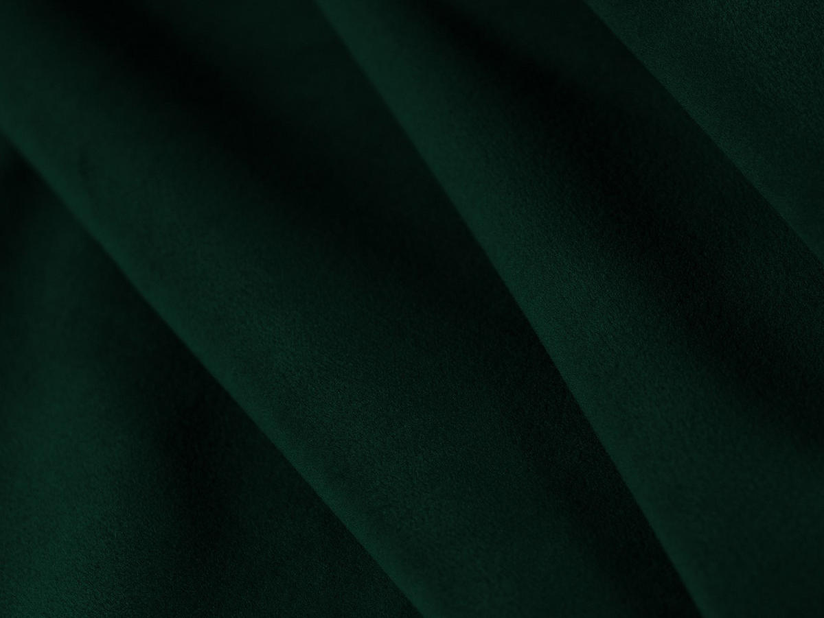CHAISELONGUE links Ruby aus Samt flaschengrün - Dunkelgrün, Textil (93/69/180cm) - Micadoni