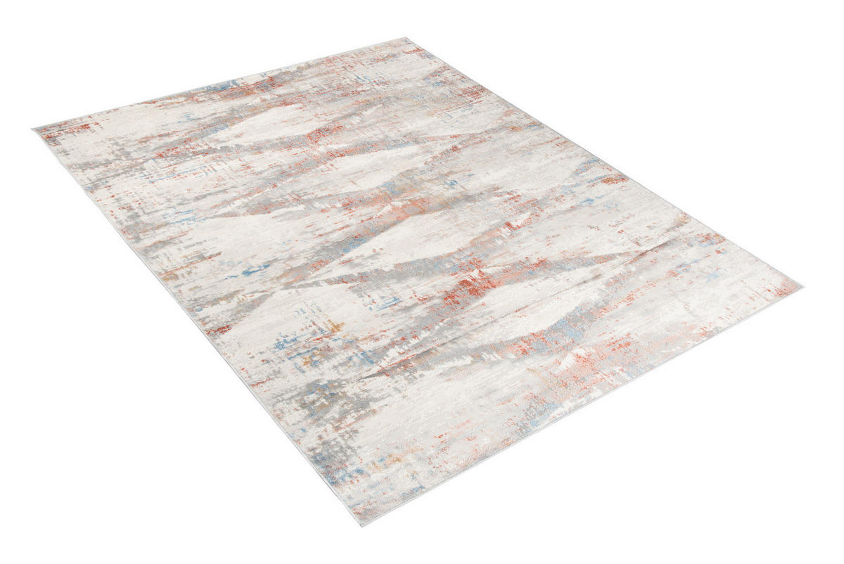 TEPPICH VALLEY Grau Blau 120/170 cm - Blau, Textil (120/170cm) - Tapiso