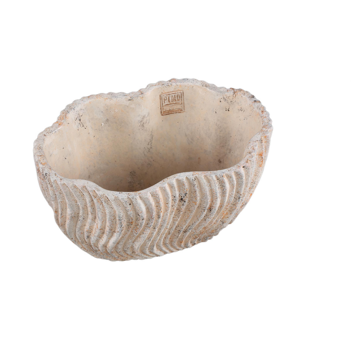 TOPF Robbien Rosa 30/20/16cm - Pink, Stein (16cm) - PTMD Collection