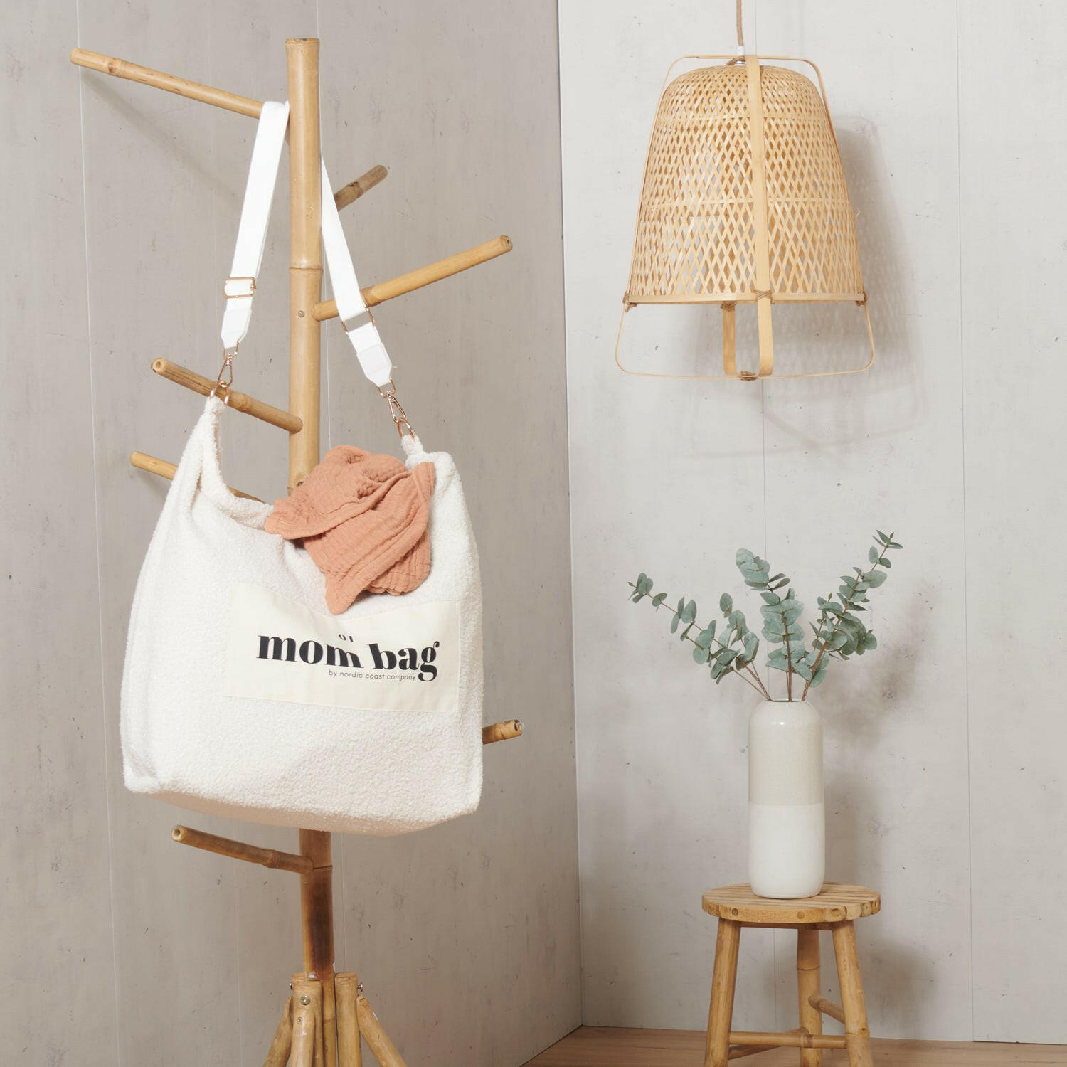 Thumbnail - nordic coast company Musselindecke, Cappuccino, Textil, 80x80 cm, Schlafen, Babybett-Ausstattung, Babydecken & Babykisse...