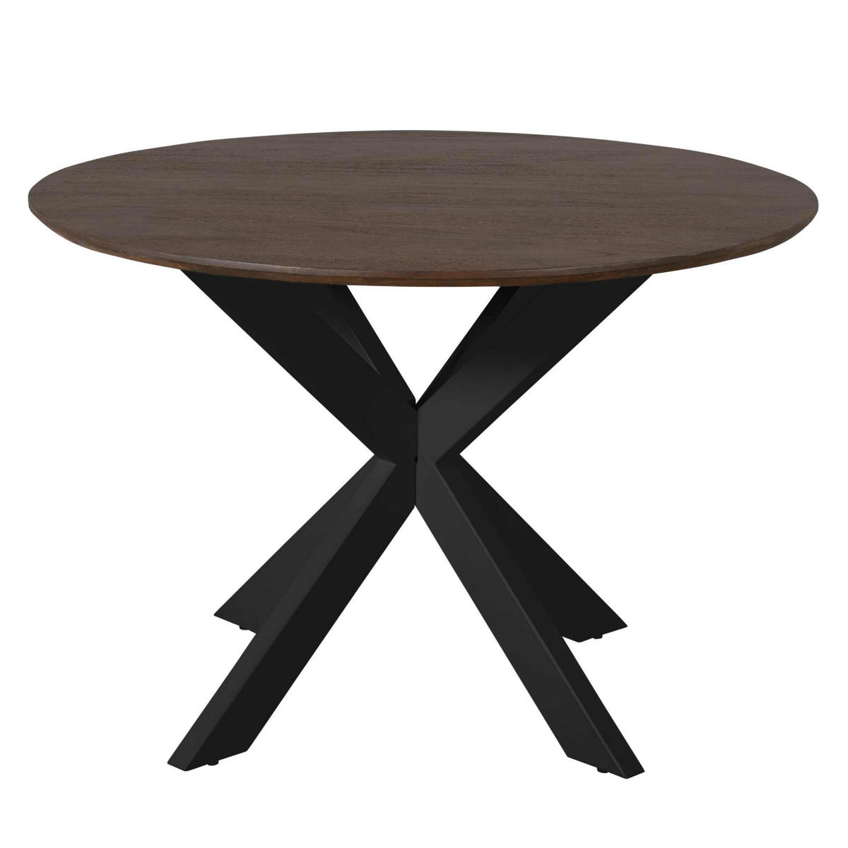 ESSTISCH Madison Schwarz 110/110/76 cm - Schwarz, Holz (110/110/76cm) - Starfurn