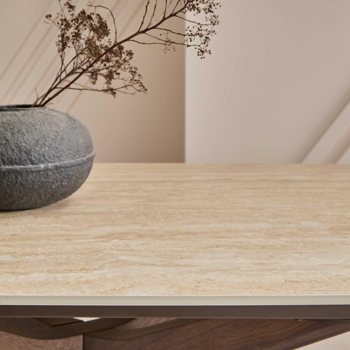 ESSTISCH mit Verlängerung - tivoli 180/90/76 cm - Creme, Naturmaterialien (97/90/76cm) - Signature