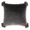 KISSENBEZUG Cabo - Dunkelgrau, Textil (45/45cm) - home&you