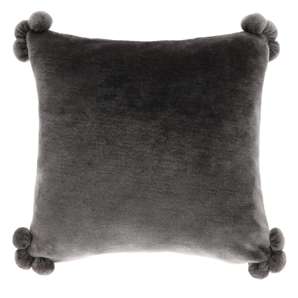 KISSENBEZUG Cabo - Dunkelgrau, Textil (45/45cm) - home&you