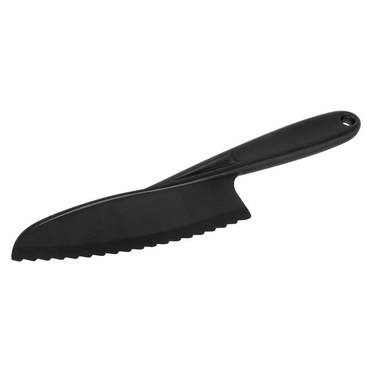 KUCHENMESSER BLACKLINE Schwarz - Schwarz, Kunststoff (24.5cm) - Orion 