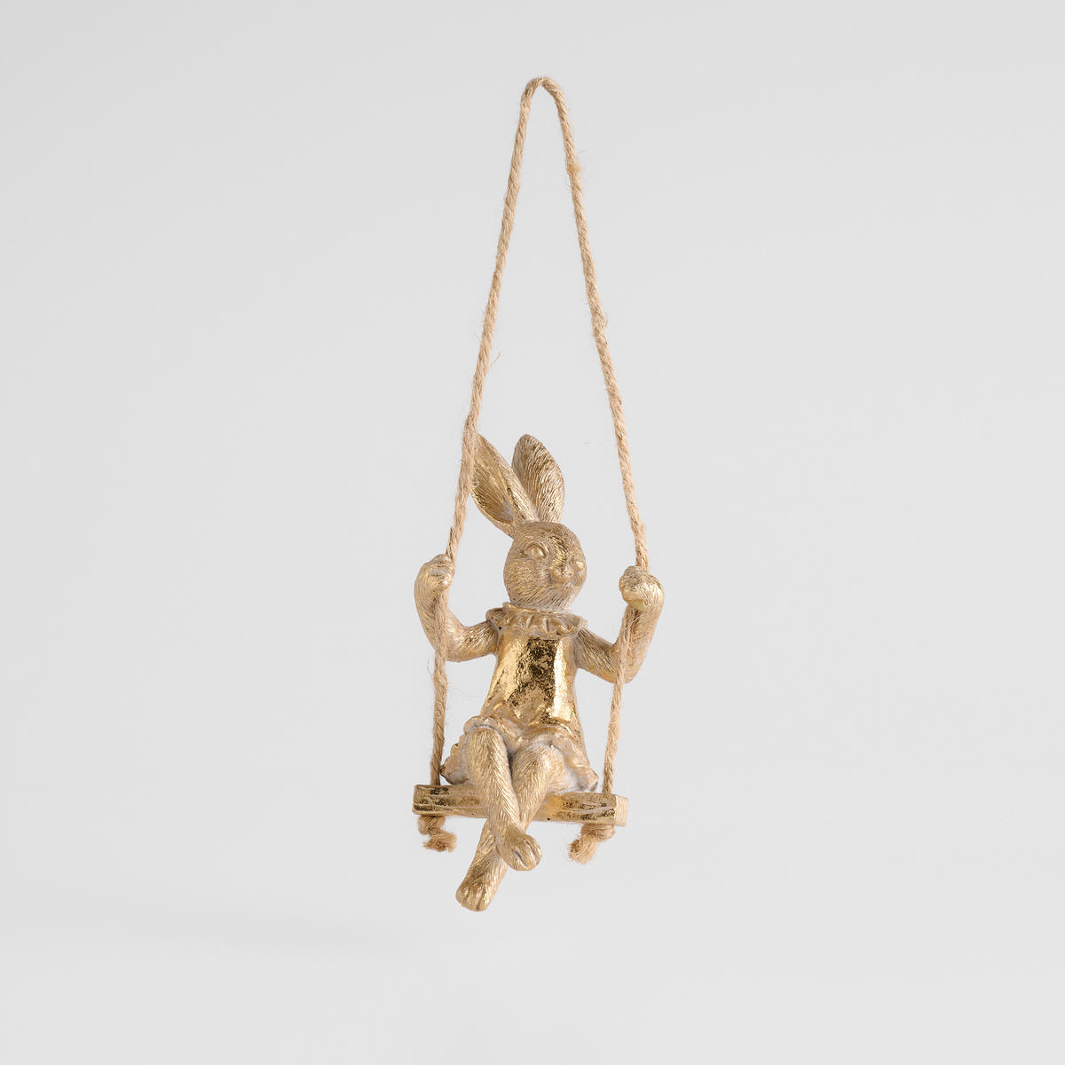 OSTERDEKO Jigglina - Goldfarben, Kunststoff (7/13/4.5cm) - home&you