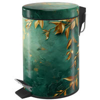 KOSMETIKEIMER Greego - Orange/Grün, Kunststoff/Metall (17/25/25cm) - Sanilo