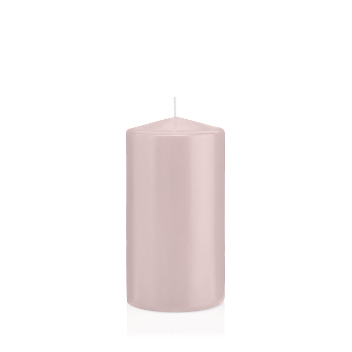 STUMPENKERZEN Rosé Ø 78 x 150 mm, 8 Stück - Rosa, Paraffin (8/15cm) - Wiedemann Kerzen