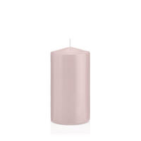 STUMPENKERZEN Rosé Ø 78 x 150 mm, 8 Stück - Rosa, Paraffin (8/15cm) - Wiedemann Kerzen