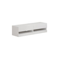 TV-LOWBOARD Moon Weiß 120/33,8/30 cm - Weiß, Holzwerkstoff (120/30/33.8cm) - Decortie