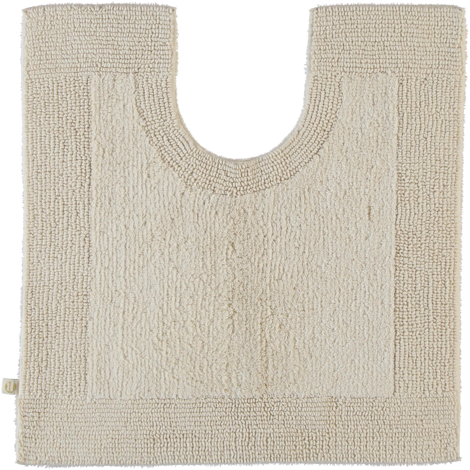WC-VORLEGER PRESTIGE NATUR-JASMIN - 20 - Beige, Textil (60/60cm) - Rhomtuft