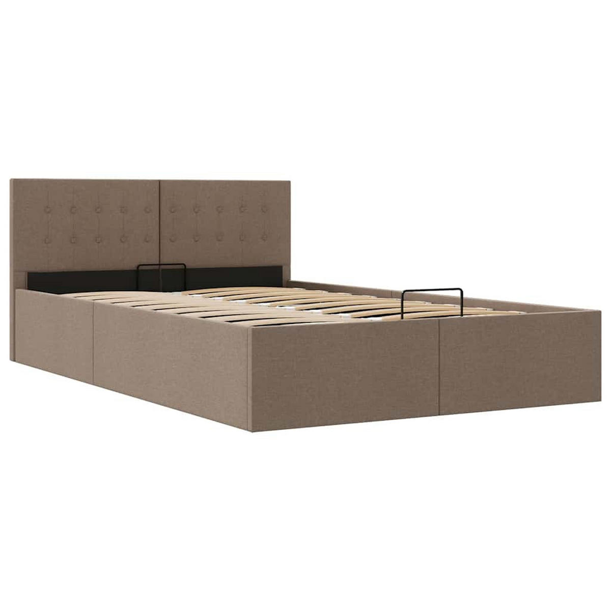 METALLBETT Hutchison 148/211 cm - Grau, Metall (140/200cm) - Nettlife