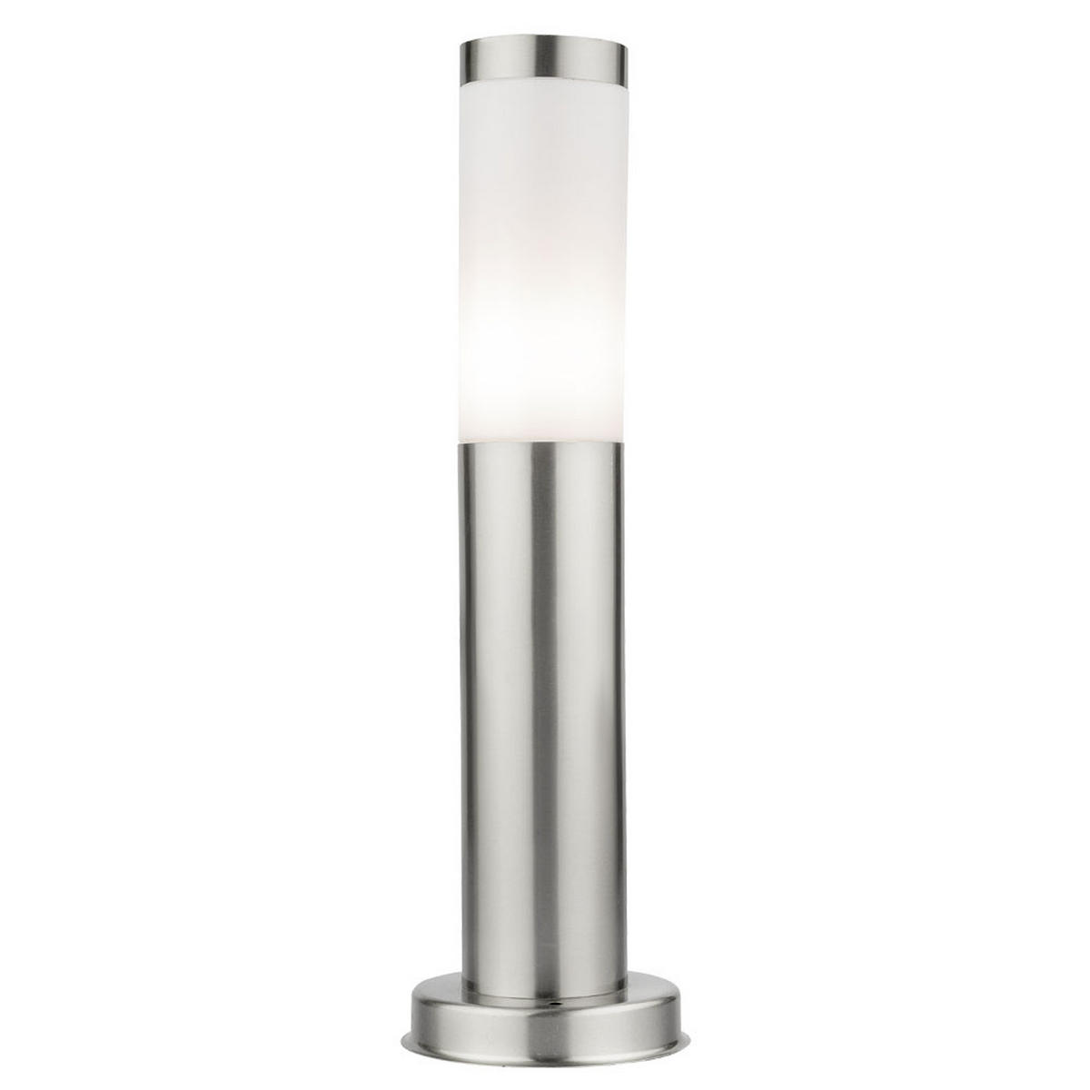 LED WEGELEUCHTE Edelstahl RGB - Silberfarben, Metall (12.7/12.7/45cm) - Globo Lighting