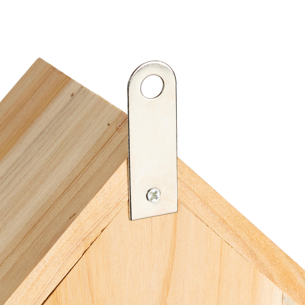 MARIENKÄFERHAUS - Hellbraun, Holz (17/22.5/10cm) - Relaxdays