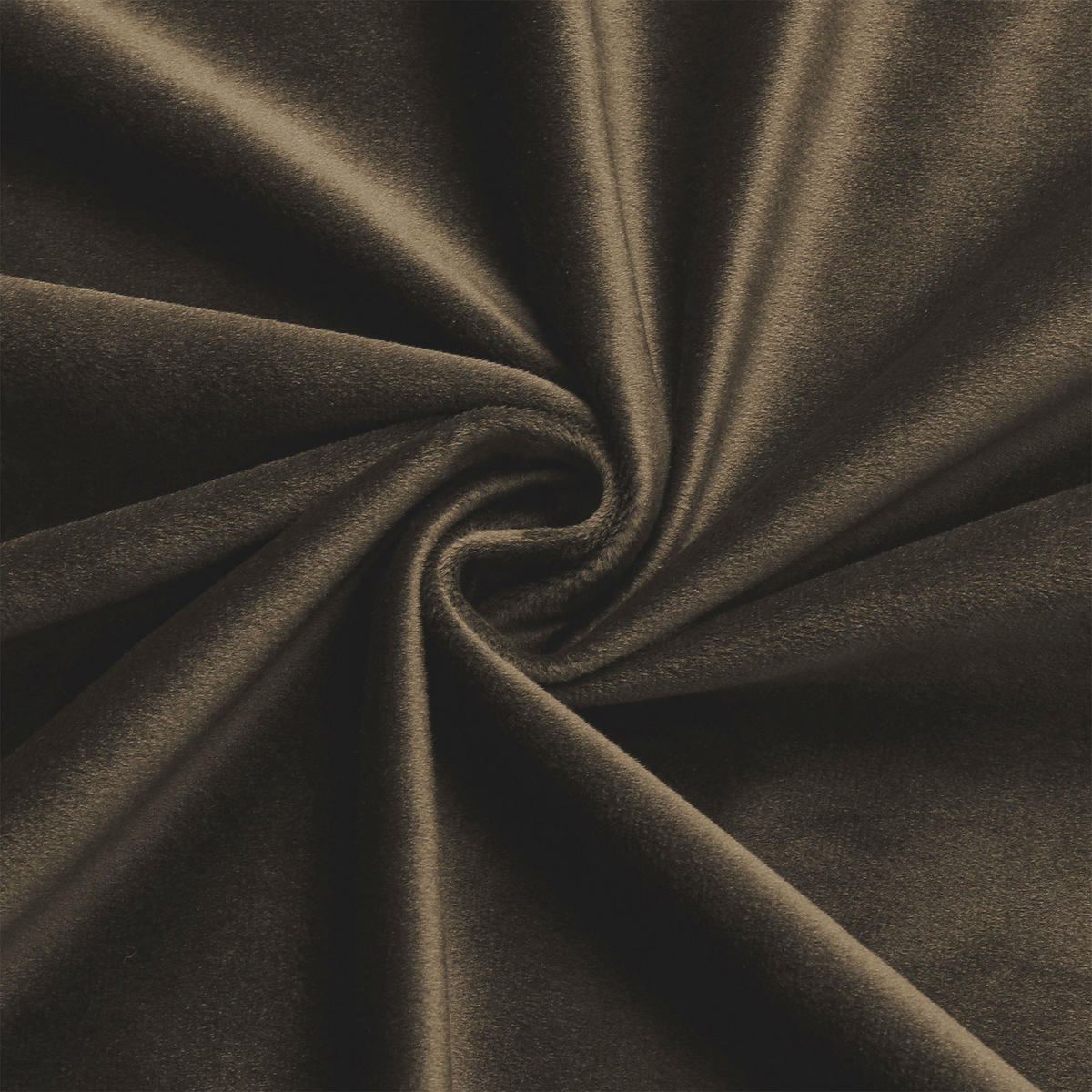 VORHANG Ösen Samt 300/245 cm Braun - Braun, Textil (300/245cm) - TiborTex