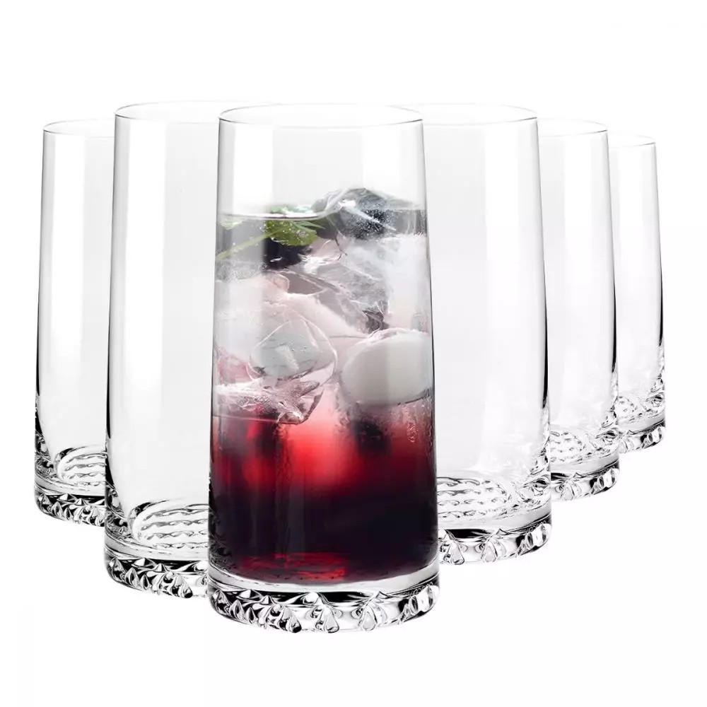 TRINKGLÄSER, 6er-Set, 480 ml - Transparent, Glas (0.48L) - Krosno Glass