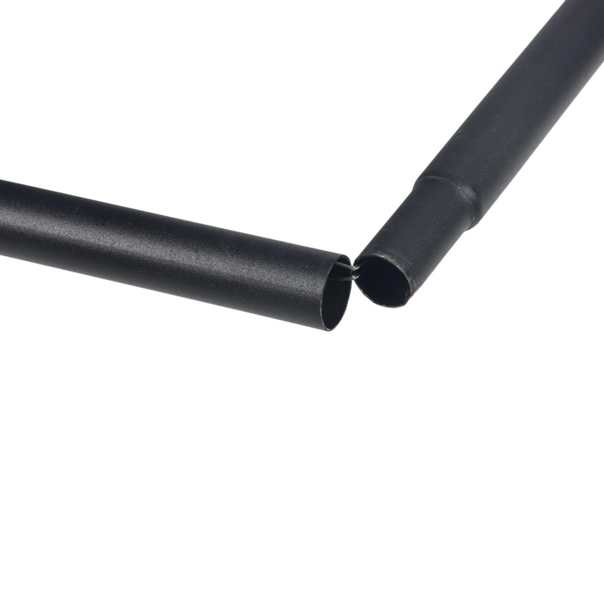 CAMPINGTISCH - Schwarz, Metall (53/95/55cm) - Relaxdays