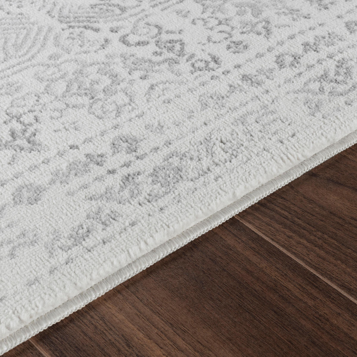 VINTAGE-TEPPICH 120x170 cm Grau - Grau, Naturmaterialien/Textil (140/200cm) - LIVABLISS