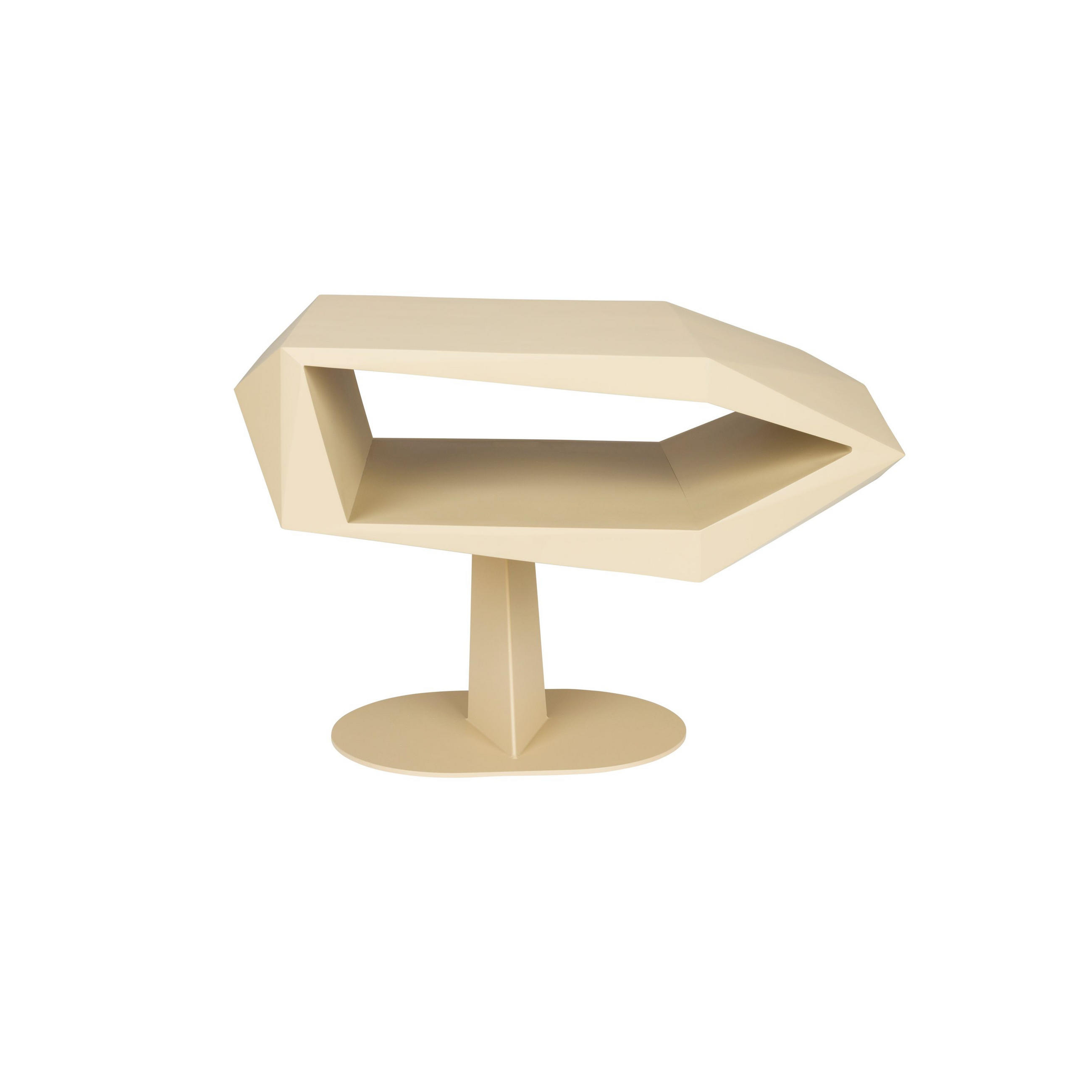 BEISTELLTISCH North Beige - Beige, Naturmaterialien (60/40/40cm) - Zuiver