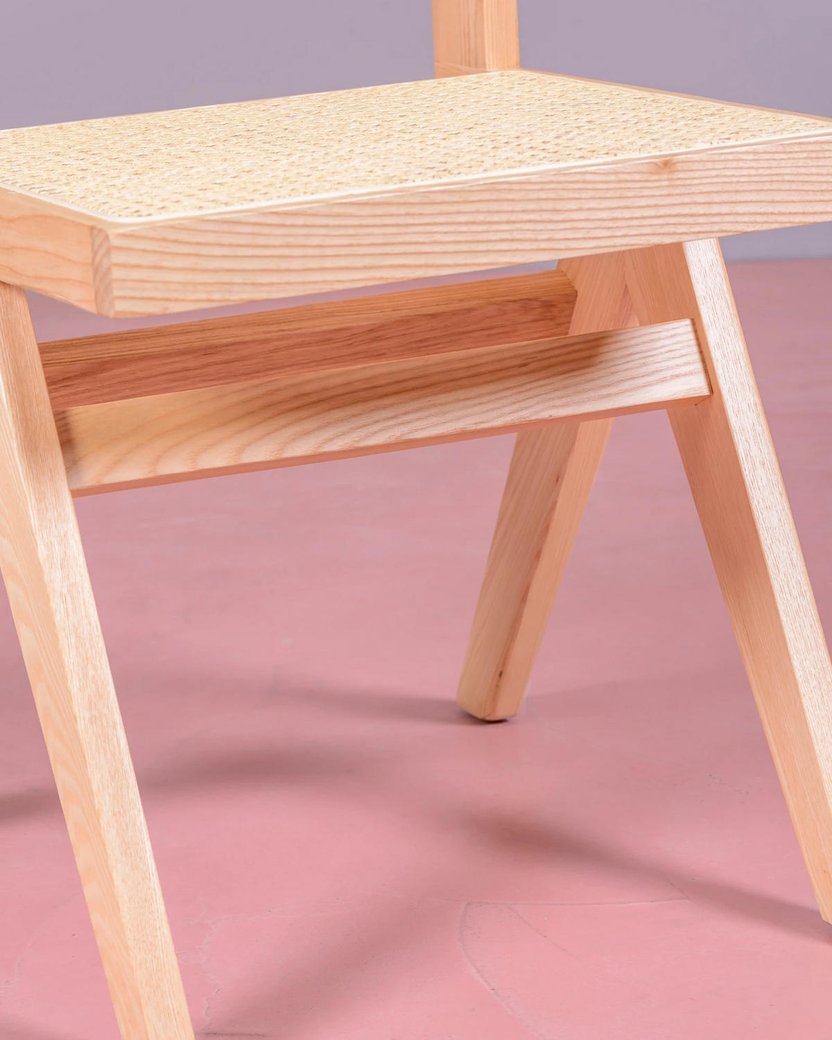 STÜHL-SET 2 Stück Holz Eschefarben - Eschefarben, Holz (44/83/52cm) - Nest Dream