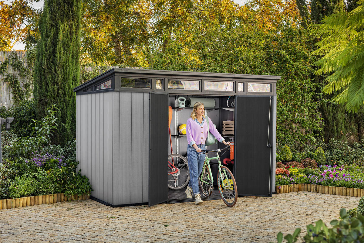 GERÄTEHAUS Artisan - Grau, Kunststoff (340/226/218cm) - Keter