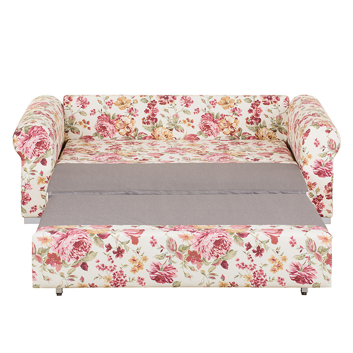 SCHLAFSOFA - Beige, Textil (204/90/90cm) - home24