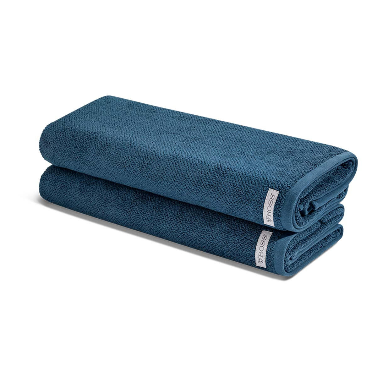DUSCHTUCH Selection 2er-Set - Blau, Textil (50/100cm) - Ross