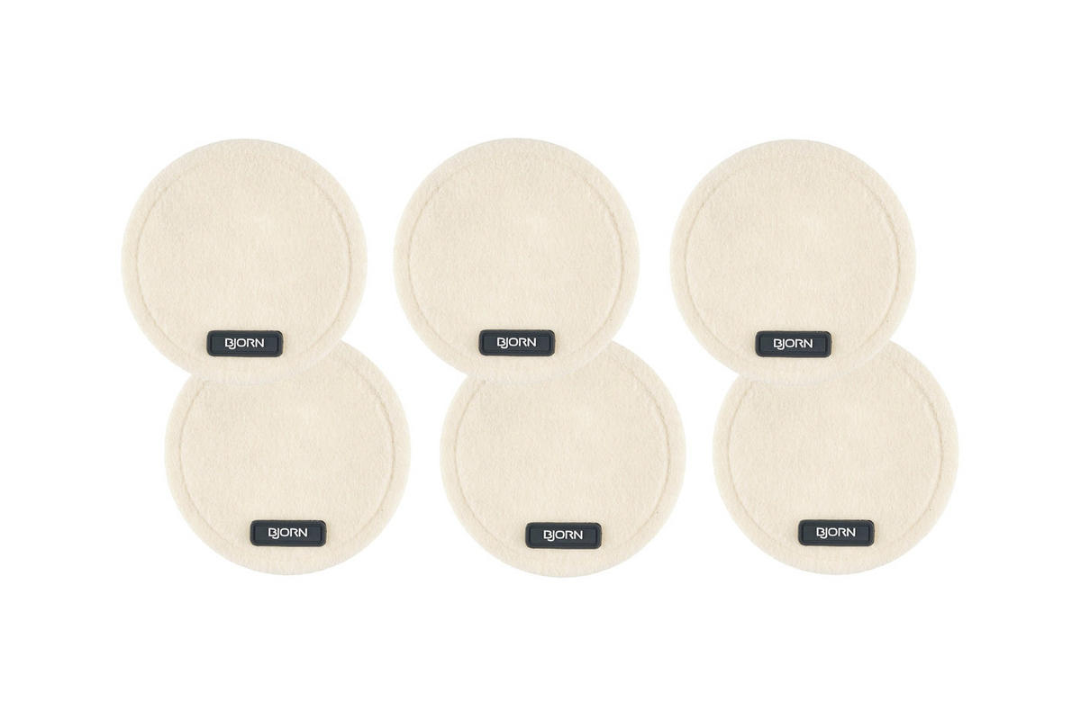 UNTERSETZER - 6er-Set - Recycelter Filz in Beige - Beige, Textil (10/10cm) - Björn