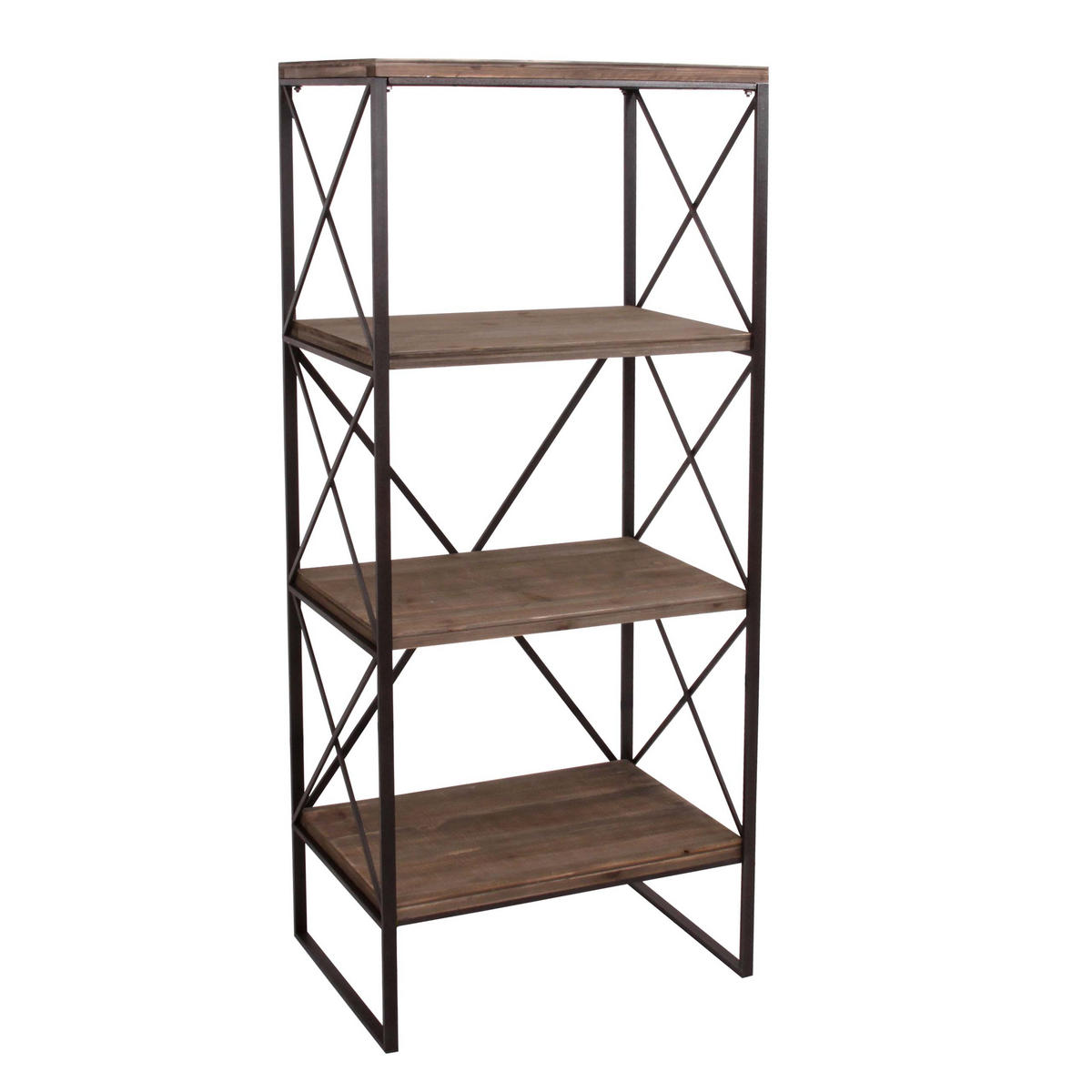 BÜCHERREGAL Braun - Braun, Holz (60/142/42cm) - MCW