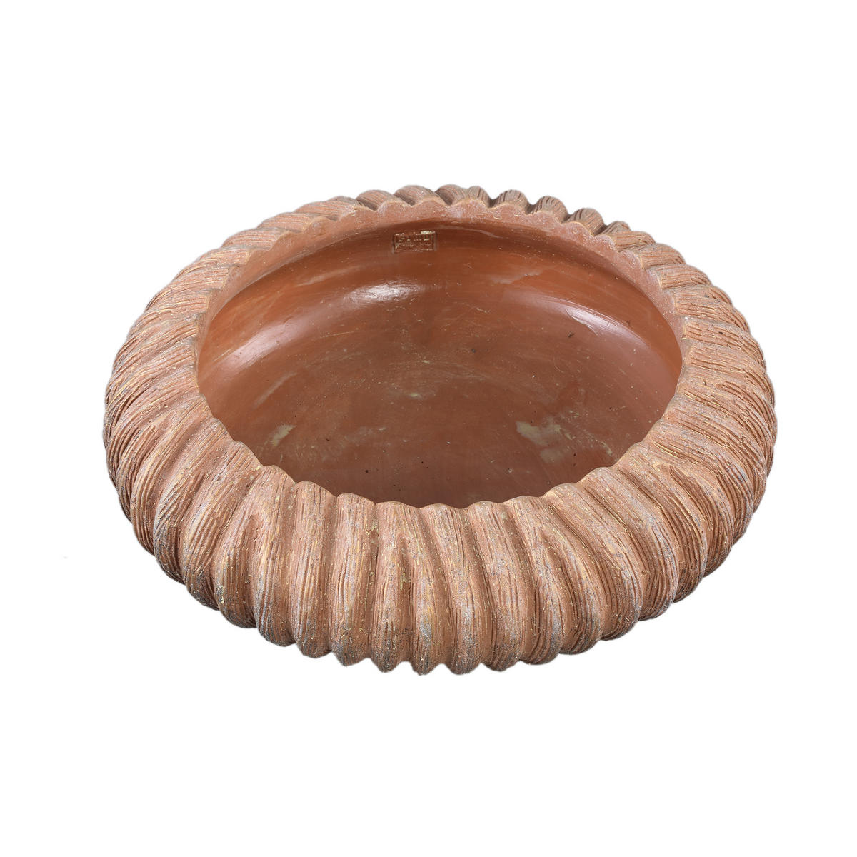 TOPF Revil Braun 45/45/14cm - Braun, Stein (14cm) - PTMD Collection