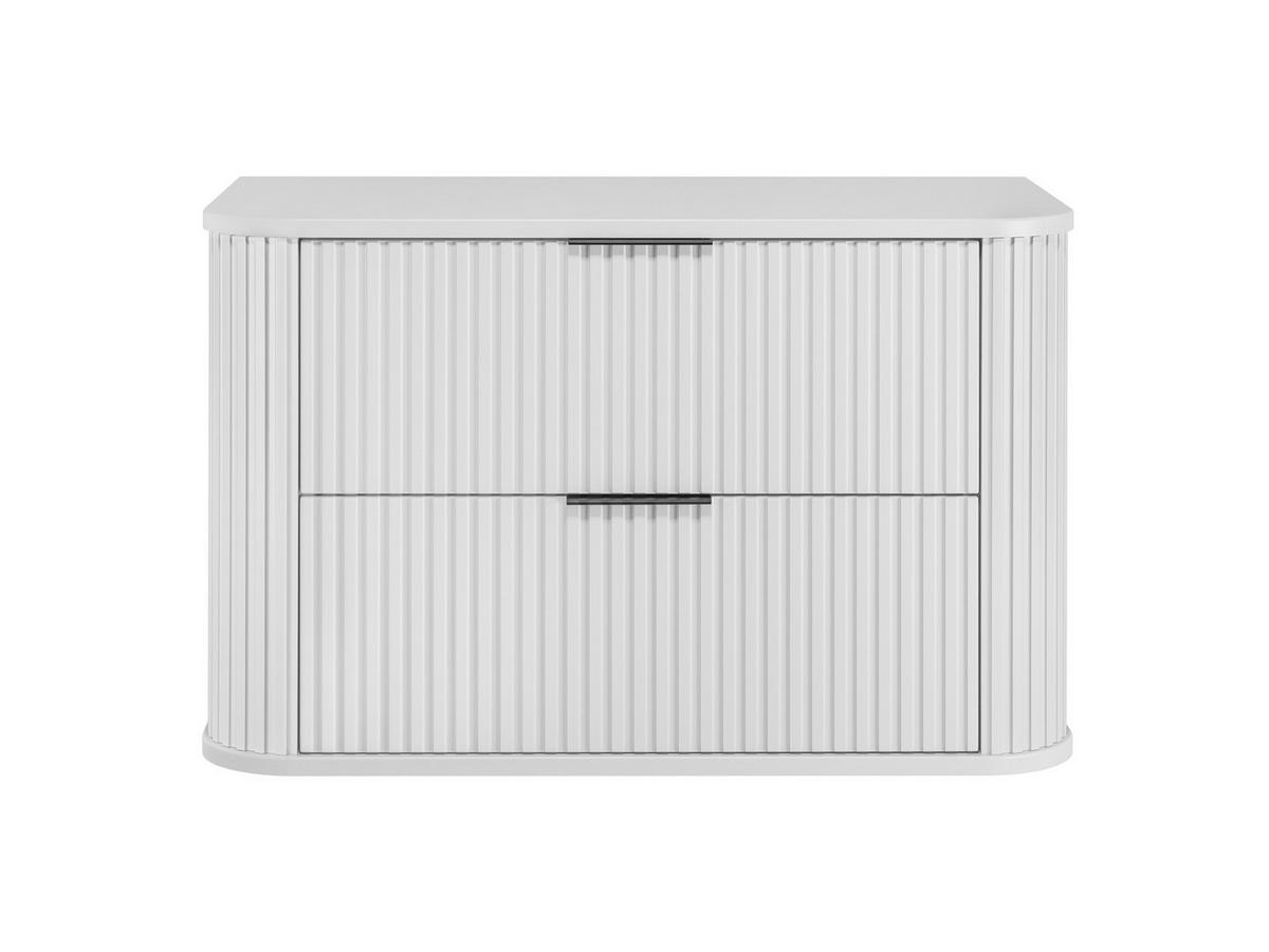 WASCHBECKUNTERSCHRANK Weiß matt 80/51/41cm - Weiß, Holzwerkstoff (80.4/51.7/41.5cm) - Rodan