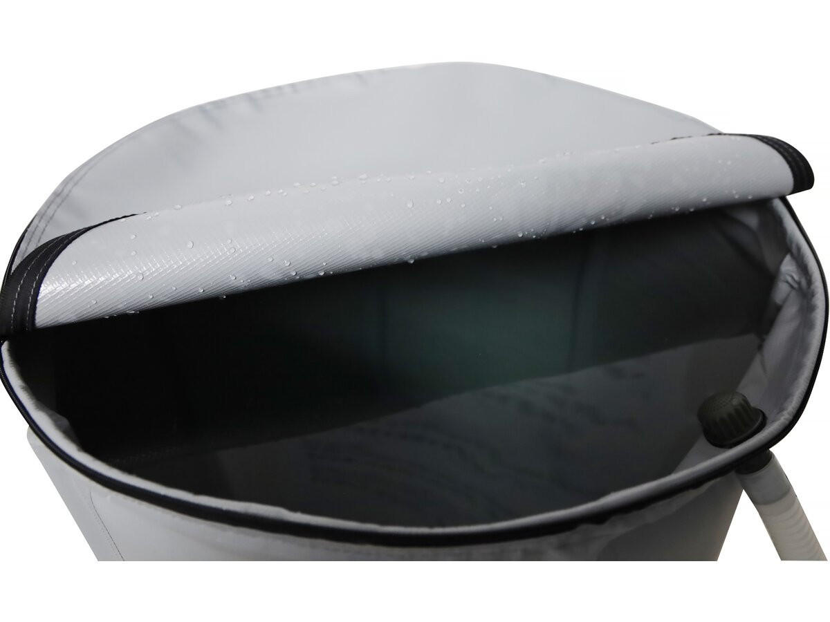 REGENTONNE Flexibel Grau - Grau, Kunststoff (60/88/60cm) - Habitat Garten