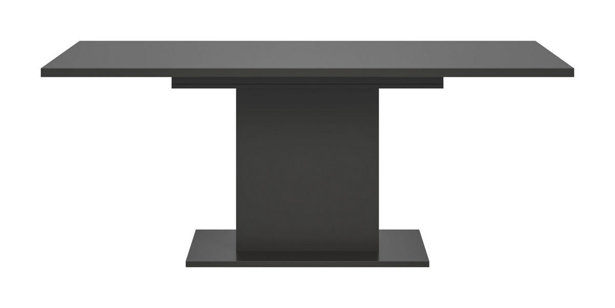 ESSTISCH MOTION (B/H/T: ca. 150/76/90 cm) in grau/grau - Grau, Holzwerkstoff (90/150/76cm)