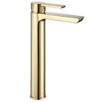 WASCHBECKENARMATUR Rea Argus Gold High - Goldfarben, Metall (4.5/28.5/14.5cm) - REA