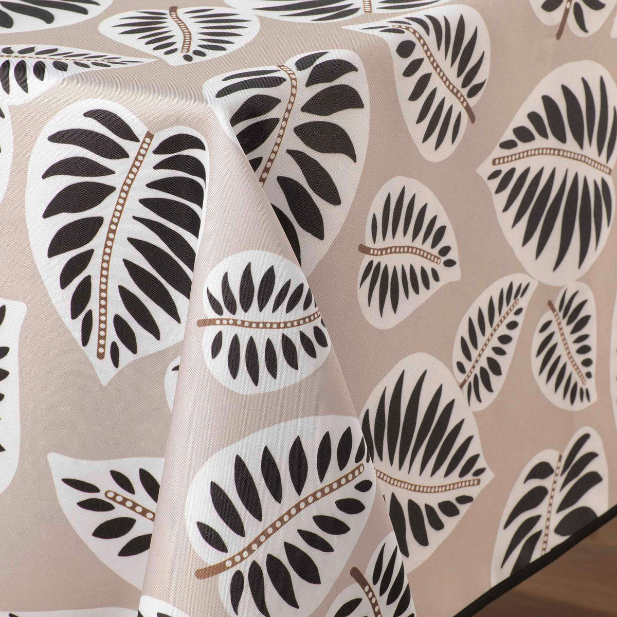 TISCHDECKE Alma 150/240 cm - Beige, Textil (150/240cm) - Douceur d´intérieur