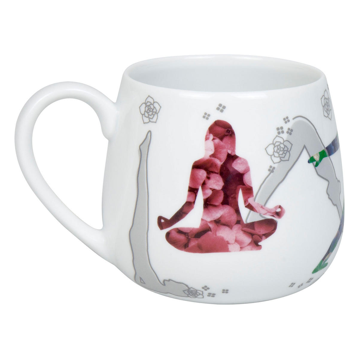 KUSCHELBECHER Yoga in Nature - Naturfarben, Keramik (0.4L) - Könitz