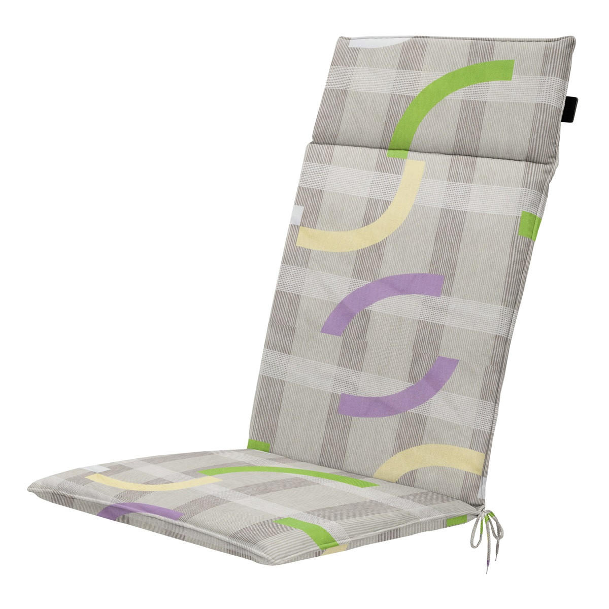 GARTENSTUHLKISSEN Tess 120/50 cm 4er-Set - Lila, Textil (50/8/120cm) - Madison