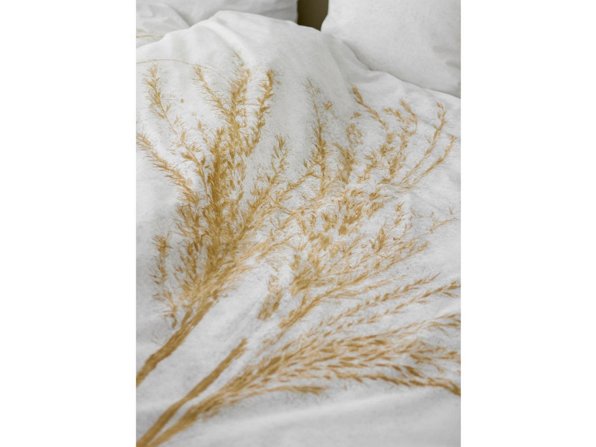 BETTWÄSCHE Botanicals weiß 135/200 cm Bio-Baumwolle - Weiß, Textil (135/200cm) - Södahl