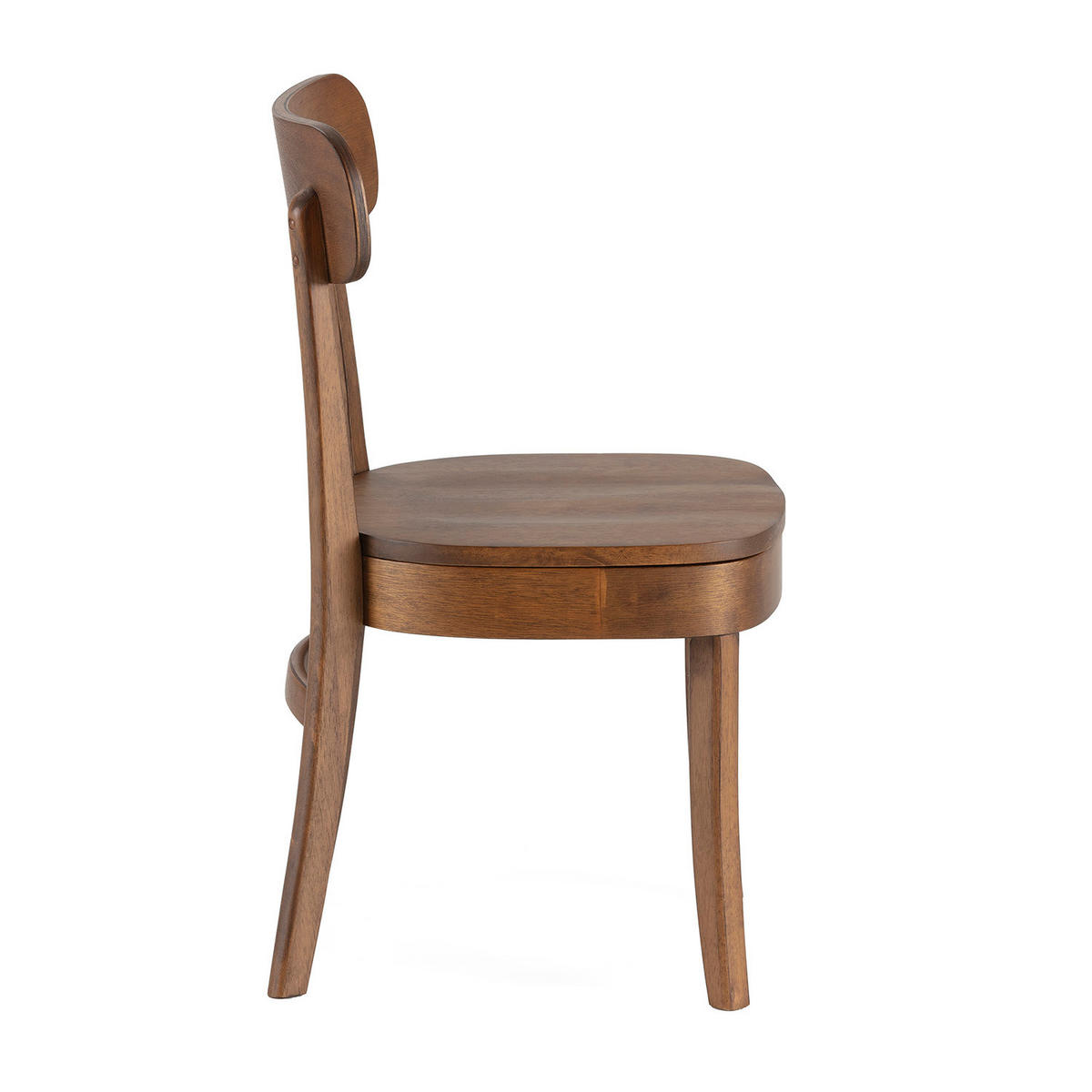STUHL-SET 2 Nala Walnussfarbe, Massivholz - Walnussfarben, Holz (45/83/49cm) - VS Venta-stock